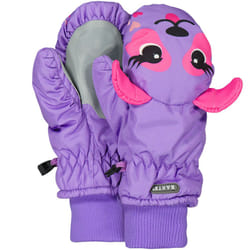 Barts Kids Childrens Nylon 3D Waterproof Outdoor Warm Winter Gloves Mittens - 2-3 Yrs, Lilac