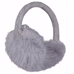 Barts Fur Earmuffs - Grey
