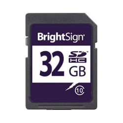 BrightSign 32GB SDHC Class 10 MLC