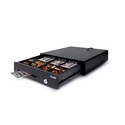 Safescan 132-0448, Manual & automatic cash drawer, Plastic, Steel, Black, 12 -24 V