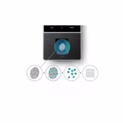 Safescan TM-828 SC Black Fingerprint, Password, Proximity card, Smart card DC TFT Ethernet LAN - Additional view 7