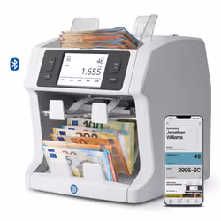 Safescan 2995-SC Banknote counting machine White - Additional view 2