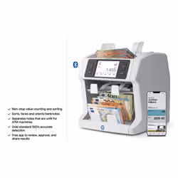 Safescan 2995-SC Banknote counting machine White - Additional view 3