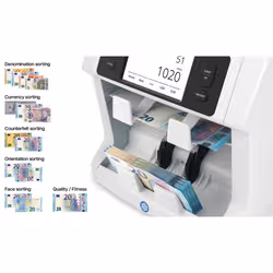 Safescan 2995-SC Banknote counting machine White - Additional view 4