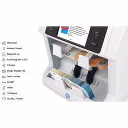 Safescan 2995-SC Banknote counting machine White - Additional view 6
