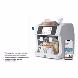 Safescan 2985-SC Banknote counting machine White - Additional view 3