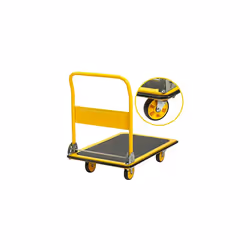 SXWTDPC528 300 kg Steel Platform Truck Yellow