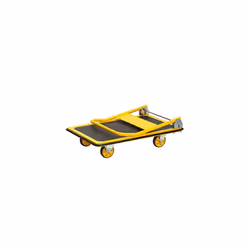 SXWTDPC528 300 kg Steel Platform Truck Yellow