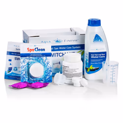 AquaFinesse SWITCH KIT Hot Tub Starter Spa Water Care System Chlorine TABLETS