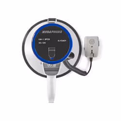 Nedis MEPH200WT megaphone White, Blue - Additional view 4
