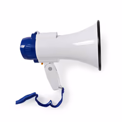 Nedis MEPH150WT megaphone White, Blue - Additional view 4
