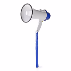Nedis MEPH150WT megaphone White, Blue - Additional view 5