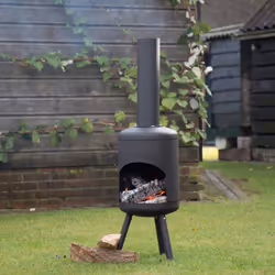RedFire Fireplace Fuego Small with Chimney Outdoor Patio Chiminea Heater 81070