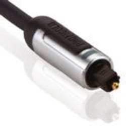 Profigold 1m TOS InfiniBand/fibre optic cable TOSLINK Black