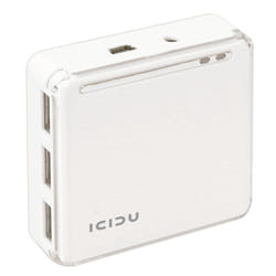 ICIDU USB 2.0 HUB & Reader card reader