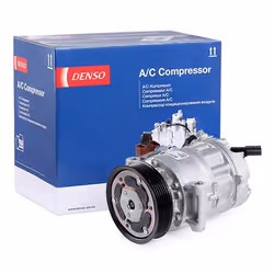 AC Compressor; DENSO; 6SAS14C 12 ND-8 R134a with magnetic clutch; for AUDI; 8T0260805F, 8T0260805P, 8T0260805S