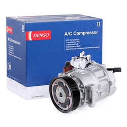 DENSO DCP02098 AC Compressor 6SAS14C 12 ND-8 R134a with magnetic clutch AUDI: A4 B8 Saloon, A5 B8 Coupe, A4 B8 Avant