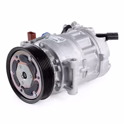 DENSO DCP02098 AC Compressor 6SAS14C 12 ND-8 R134a with magnetic clutch AUDI: A4 B8 Saloon, A5 B8 Coupe, A4 B8 Avant