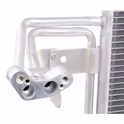 DENSO DCN32032 Condenser with dryer 550x392x16 R134a 550 VOLKSWAGEN: Golf 5, Jetta 4, Scirocco III, SKODA: Superb II Hatchback, Yeti - Additional view 4