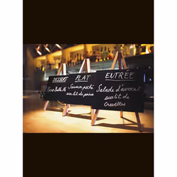 Securit MNI-B-KR-3 chalk board Beech Melamine, Metal, Resin, Wood - Additional view 2