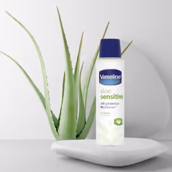 Vaseline 24H Protection ProDerma Anti-Perspirant, Aloe Fresh, 6 Pack