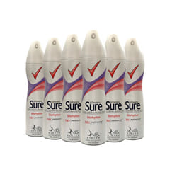 Sure Anti Perspirant - Bio Rhythm 150ml (6 Pack)