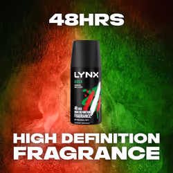 Lynx Body Spray Africa 48-H Fragrance Deodorant, 12x35ml