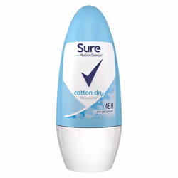Sure Women Motion Sense Deodorant Roll-On, Cotton Dry, 12 Pack, 50ml