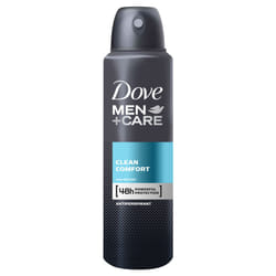 Dove Men+Care Clean Comfort Antiperspirant Deodorante Spray 150 ml