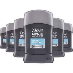 Dove Men+Care Clean Comfort stick deodorant with ¼ moisturising cream Antiperspirant Deodorant Stick 48-hour sweat protectio ...