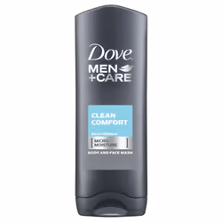 Dove Men Clean Confort Gel 400 ml, Shower gel, 400 ml, Adults, Men, Body & face, Universal skin