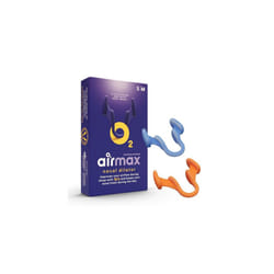 Airmax Nasal Dilator Trial Pack | Anti Snore Device | 76% More Air for Better Breathing & Snoring Relief | Guaranteed Fit (1x Small & 1x Medium)