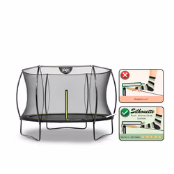 EXIT Silhouette trampoline ø305cm - black