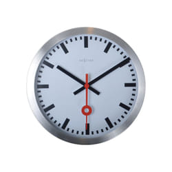 NeXtime 3998ST wall/table clock Quartz clock Circle Aluminium, Black, Red, White