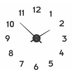 NeXtime 3074ZW wall/table clock Quartz clock Circle Black