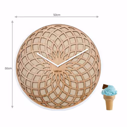 NeXtime 3149BE wall/table clock Quartz clock Circle Beige, White - Additional view 8
