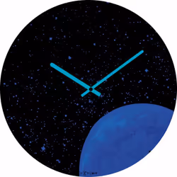 NeXtime 3176 wall/table clock Quartz clock Circle Black, Blue, White