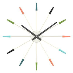 NeXtime Plug Inn Mechanical clock Circle Multicolour
