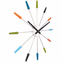 NeXtime Plug Inn Mechanical clock Circle Multicolour