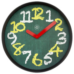 NeXtime Chalkborad Quartz clock Round Green