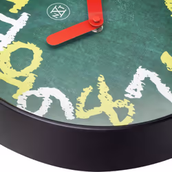 NeXtime Chalkborad Quartz clock Round Green
