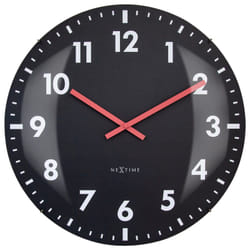NeXtime Duomo 50 Quartz clock Round Black