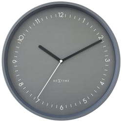 NeXtime Berlin Quartz clock Round Grey