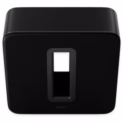 Sonos Sub, Active subwoofer, D, Black, AC, 50 - 60 Hz, 100 - 240 V