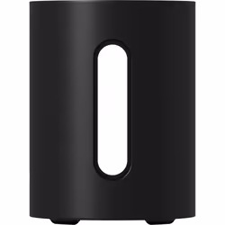 Sonos Sub Mini, Active subwoofer, 15.2 cm (6"), D, Black, AC, 50 - 60 Hz