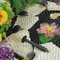 AllPondSolutions Pond Cover Net - Predator Protection - 6 x 5m 10 pegs