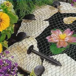 AllPondSolutions Pond Cover Nets - Predator Protection - 6 x 10m 10 pegs