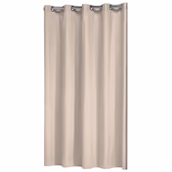 Sealskin 232211365, Monochromatic, Ring, Cotton, Polyester, Beige, 1800 mm, 2000 mm