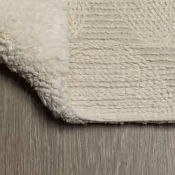 Sealskin Bath Mat Cotton Ivory Non Slipping Safety Rug Bathroom Accessory