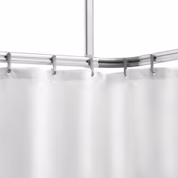 Sealskin Easy Roll Hooks, Matt Aluminium, 2.3 x 5.2 x 1 cm